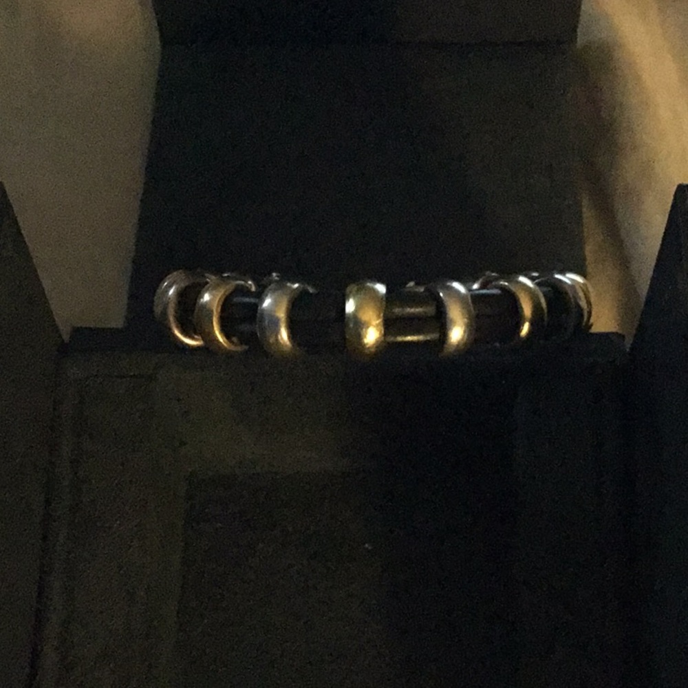 Men’s Gold/White Gold Bracelet that Is handmade
